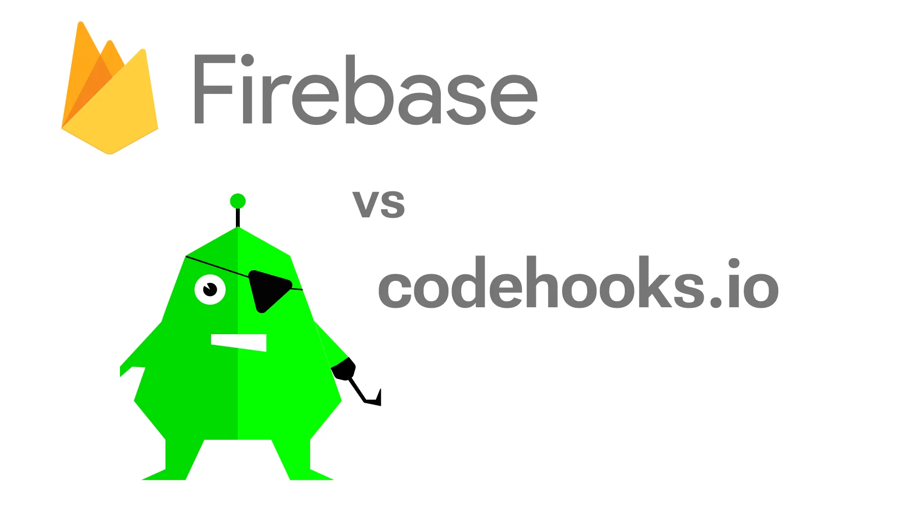 Firebase vs Codehooks comparison