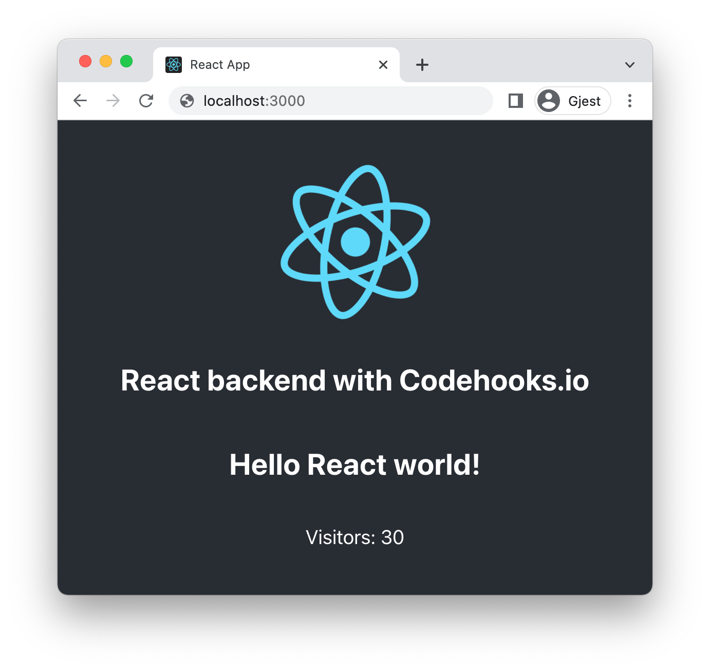 react-backend-example