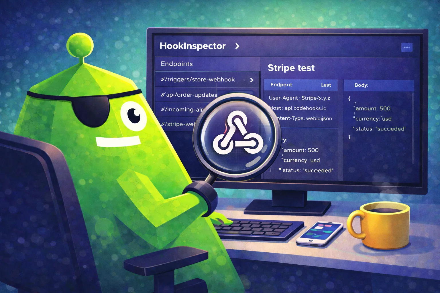 Webhook Inspector | Catch, Inspect & Replay Webhooks - codehooks.io